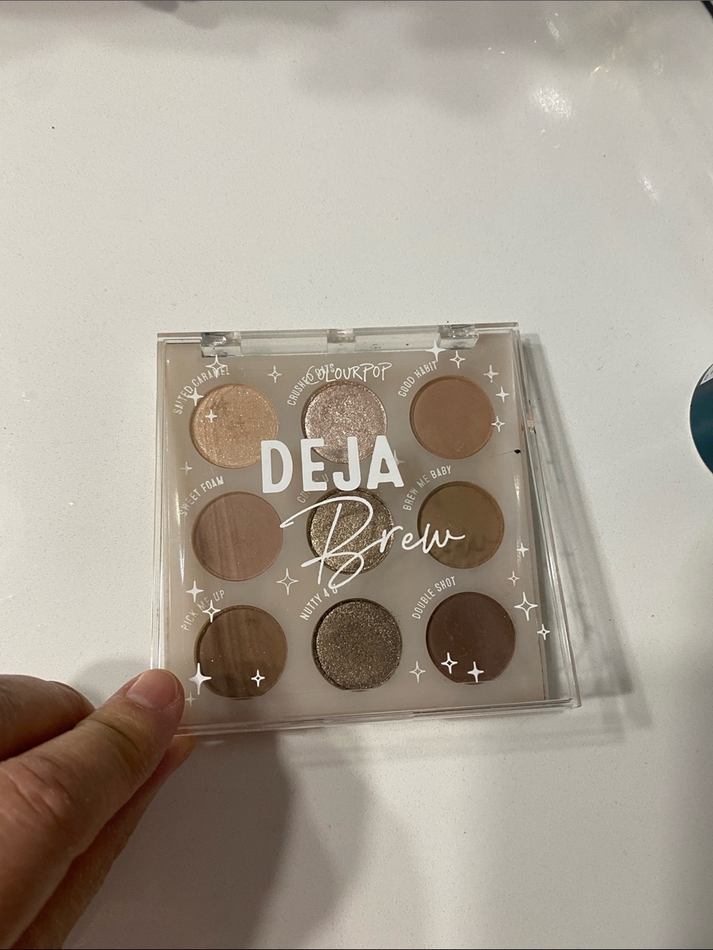 ColourPop Deja Brew Neutral Brown Eyeshadow Palette